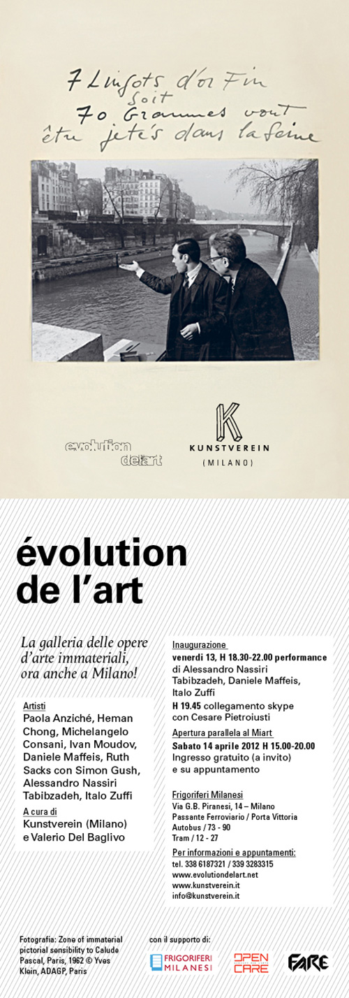 KUNSTVEREIN | ÉVOLUTION DE L’ART