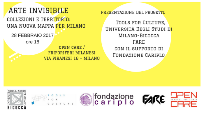 INVISIBLE ART. LOCAL COLLECTIONS AND A NEW MAP FOR MILAN