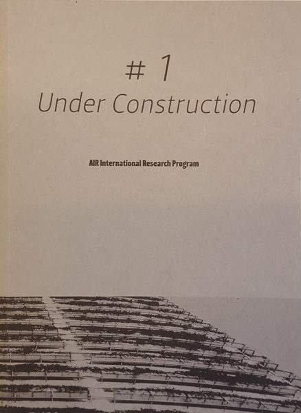 RESIDENCE | UNDER CONSTRUCTION – PUBLICATION